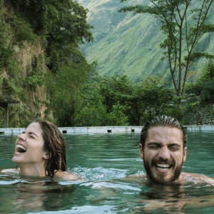 Aguas termales de Cocalmayo en la ruta hacia Machu Picchu.